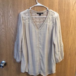 Zac & Rachel Beige Blouse
